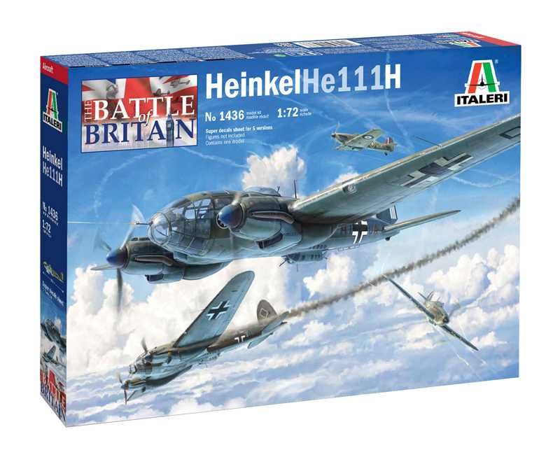 Model Kit letadlo 1436 - HEINKEL HE111H (1:72) Italeri