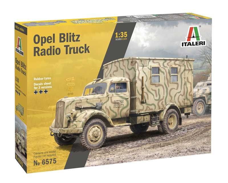 Model Kit military 6575 - Opel Blitz Radio Truck (1:35) Italeri