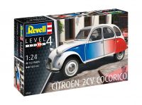 Plastic ModelKit auto 07653 - Citroen 2 CV "Cocorico" (1:24)