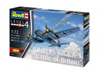 Plastic ModelKit letadlo 04972 - Junkers Ju88 A-1 Battle of Britain (1:72) Revell