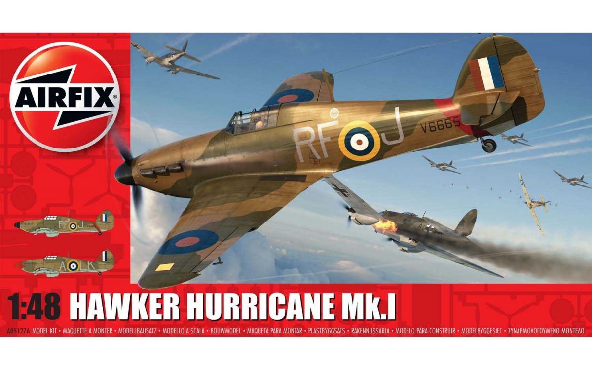 Classic Kit letadlo A05127A - Hawker Hurricane Mk.1 (1:48) Airfix