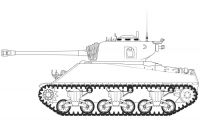 Classic Kit tank A1365 - M4A3(76)W SHERMAN (1:35) Airfix