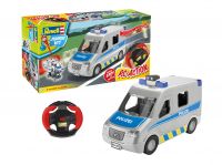 Junior Kit auto 00972 - Police Van (1:20) Revell
