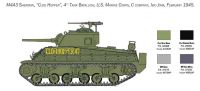 Model Kit military 6583 - M4 SHERMAN U.S. MARINE CORPS (1:35) Italeri