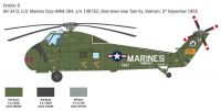 Model Kit vrtulník 2776 - H-34A Pirate /UH-34D U.S. Marines (1:48) Italeri