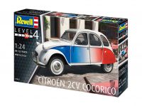 ModelSet auto 67653 - Citroen 2 CV "Coccorico" (1:24) Revell