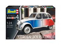 ModelSet auto 67653 - Citroen 2 CV "Coccorico" (1:24) Revell