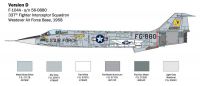 Model Kit letadlo 2515 - F-104 A/C Starfighter (1:32) Italeri