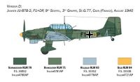 Model Kit letadlo 2807 - Ju-87B Stuka - Battle of Britain 80th Anniversary (1:48) Italeri