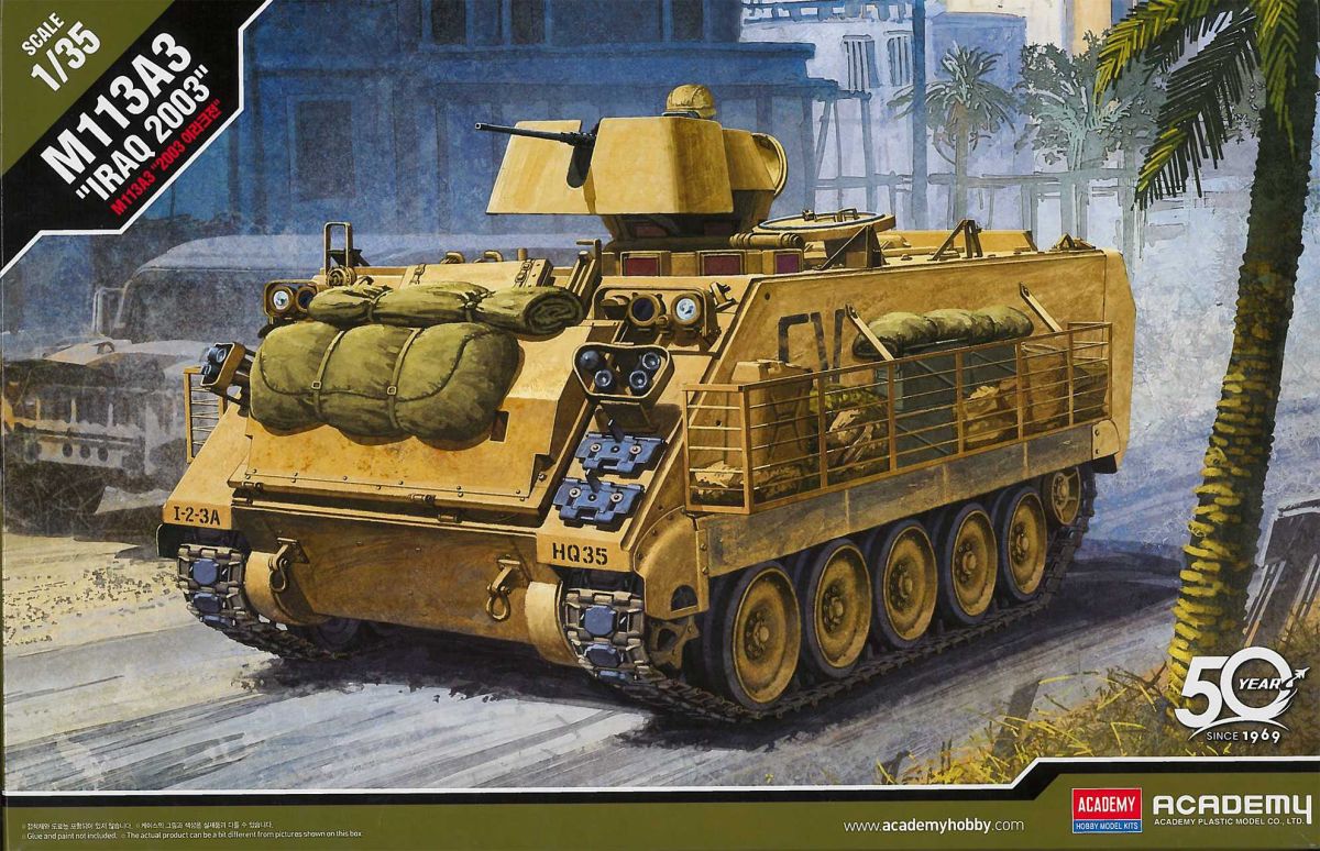 Model Kit military 13211 - M113 IRAQ VER. (1:35) Academy