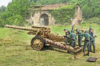 Model Kit military 7082 - 15 cm Field Howitzer / 10,5 cm Field Gun (1:72) Italeri