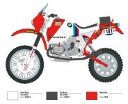 Model Kit motorka 4641 - BMW 1000 Dakar 1985 (1:9) Italeri