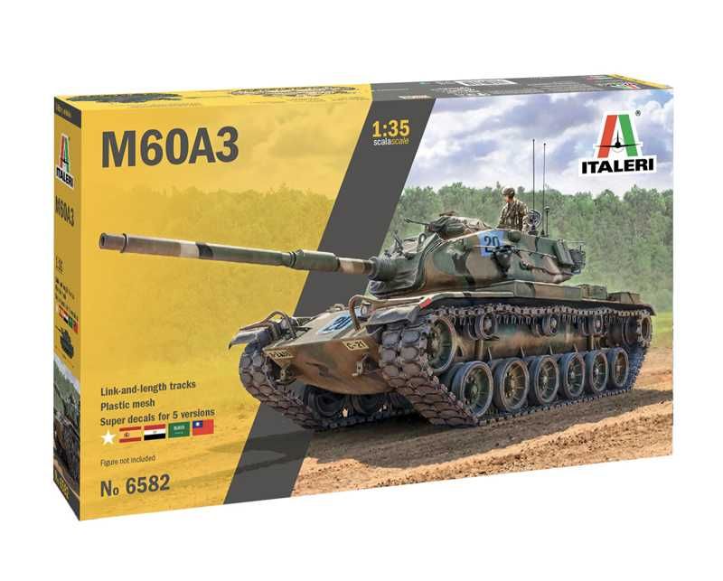 Model Kit tank 6582 - M60A3 (1:35) Italeri