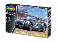 Plastic ModelKit auto 07669 - '62 Shelby Cobra 289 (1:25) Revell