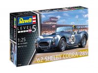 Plastic ModelKit auto 07669 - '62 Shelby Cobra 289 (1:25)