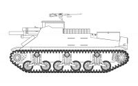 Classic Kit tank A1368 - M7 Priest (1:35) Airfix