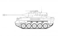 Classic Kit tank A1371 - M-18 Hellcat (1:35) Airfix
