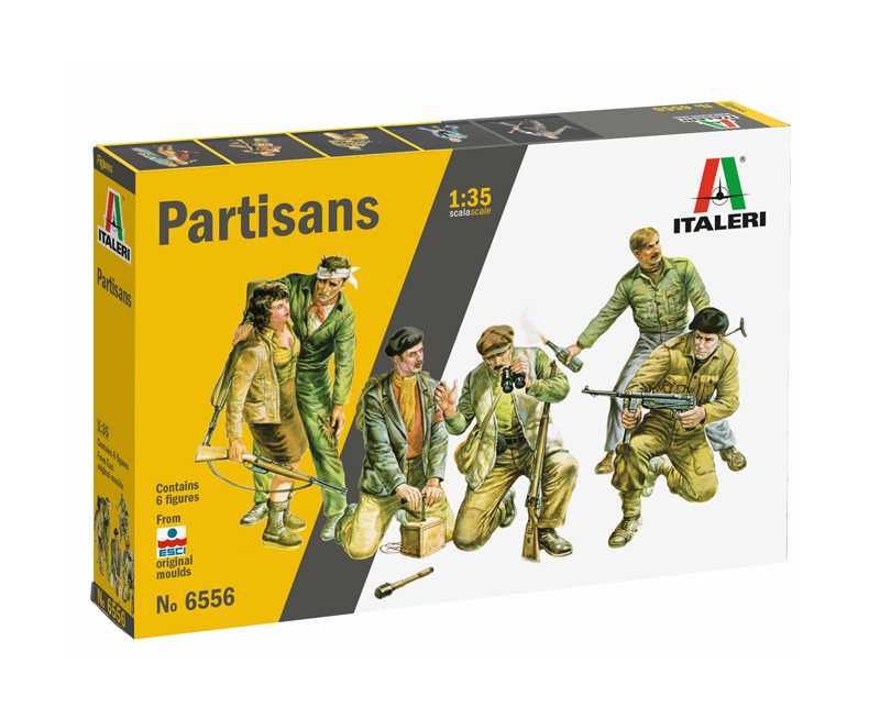 Model Kit figurky 6556 - Partisans (1:35) Italeri