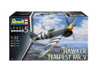 Plastic ModelKit letadlo 03851 - Hawker Tempest V (1:32) Revell