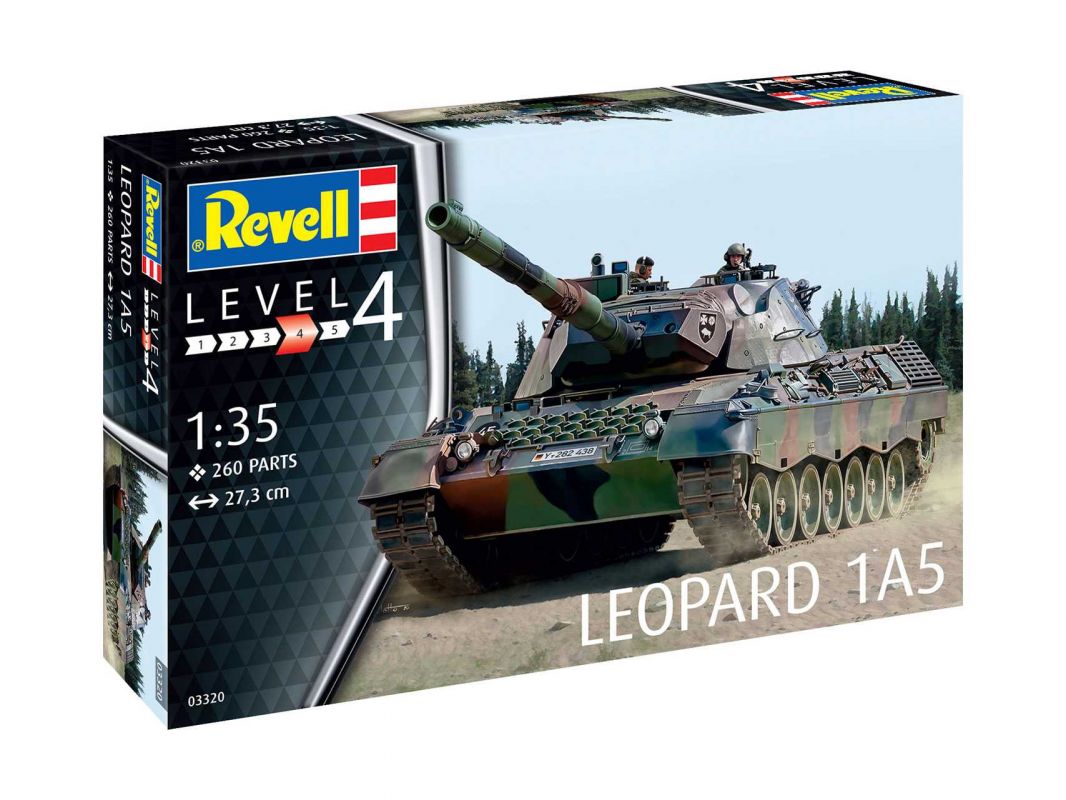 Plastic ModelKit tank 03320 - Leopard 1A5 (1:35) Revell