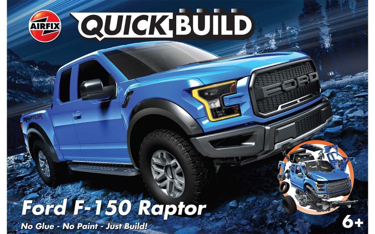 Quick Build auto J6037 - Ford F-150 Raptor Airfix