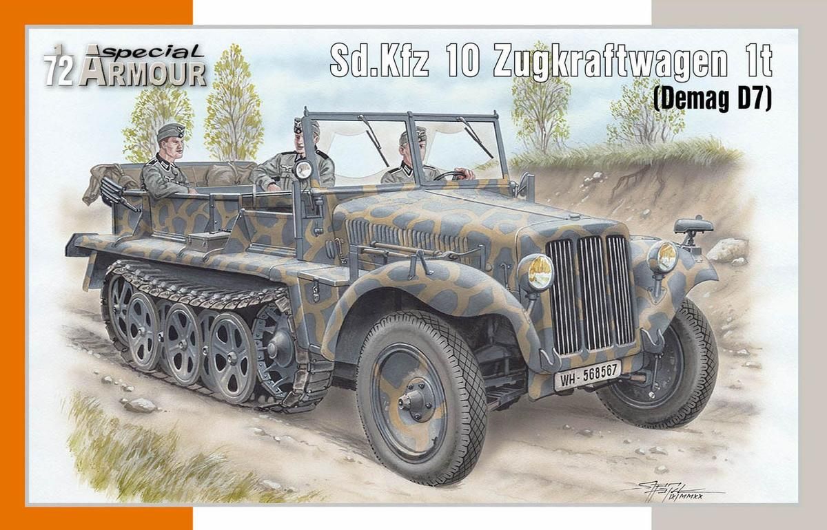 Sd.Kfz.10 Zugkraftwagen 1t (Demag D7) Special Hobby
