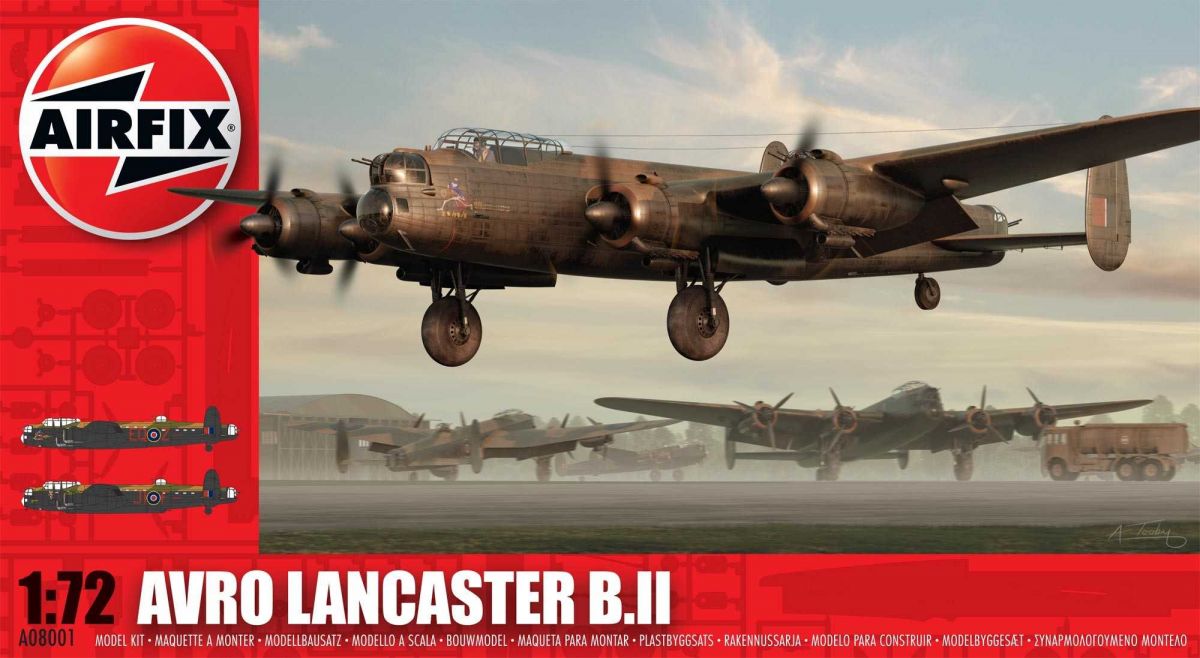 Classic Kit letadlo A08001 - Avro Lancaster BII (1:72) Airfix