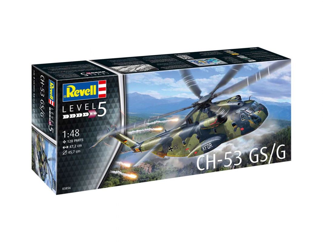 Plastic ModelKit vrtulník 03856 - CH-53 GS/G (1:48) Revell
