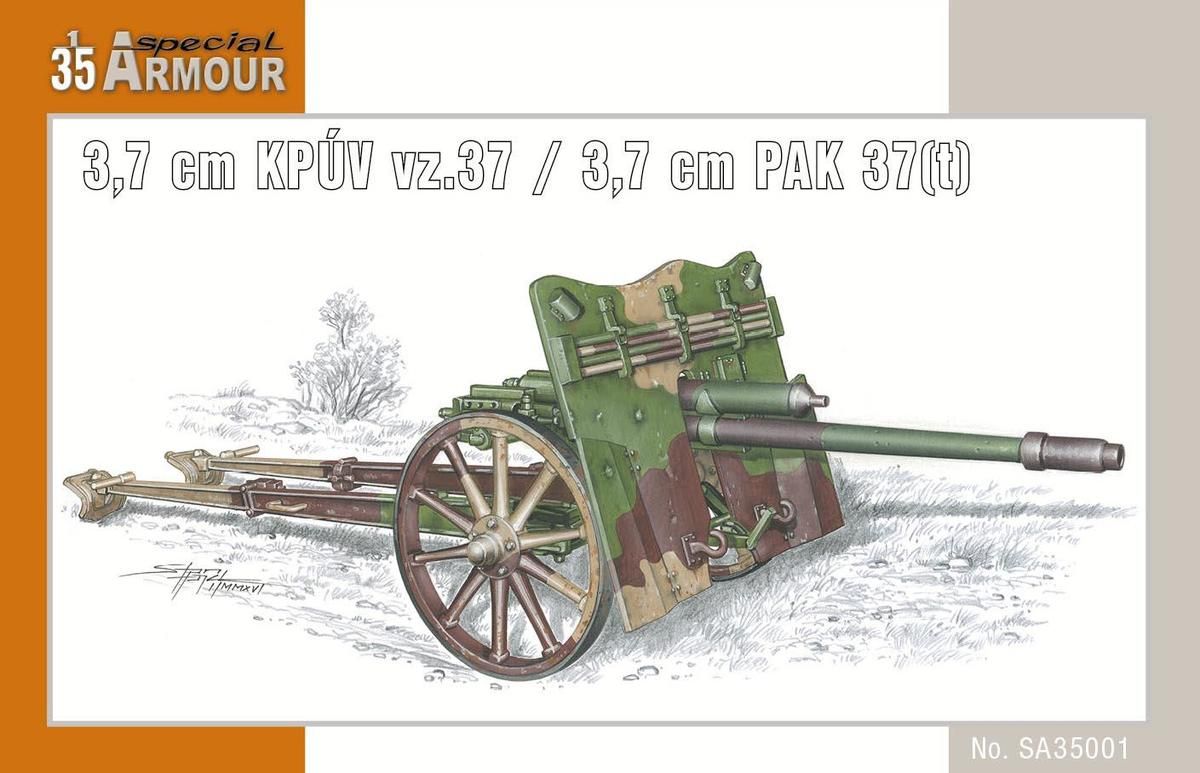 3,7 cm KPUV vz.37 / 3,7 cm PAK 37(t) Special Hobby