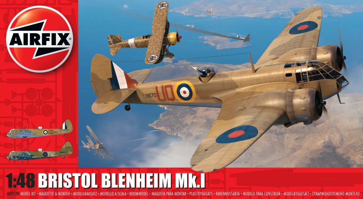 Classic Kit letadlo A09190 - Bristol Blenheim Mk.1 (1:48) Airfix