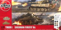 Gift Set tanky A50186 - Classic Conflict Tiger 1 vs Sherman Firefly (1:72)