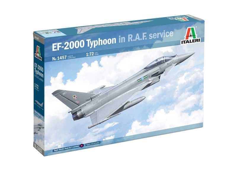 Model Kit letadlo 1457 - Eurofighter Typhoon EF-2000 "In R.A.F. Service" (1:72) Italeri
