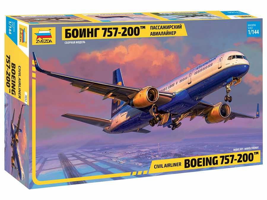 Model Kit letadlo 7032 - Boeing 757-200 (1:144) Zvezda