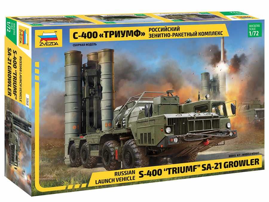 Model Kit military 5068 - S-400 "Triumf" Missile System (1:72) Zvezda