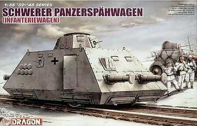 Model Kit military 6072 - SCHWERER PANZERSPAHWAGEN (INFANTERIEWAGEN) (1:35) Dragon