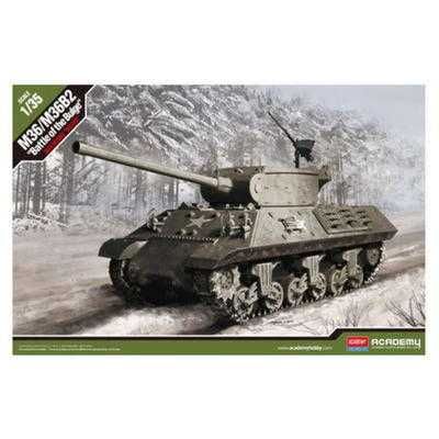 Model Kit tank 13500 - M4A3 (76)W "Battle of Bulge" (1:35) Academy