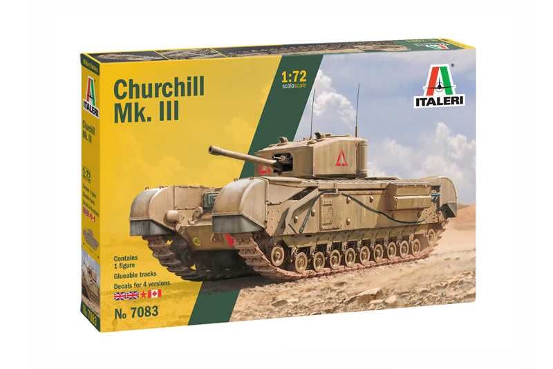 Model Kit tank 7083 - Churchill Mk. III (1:72) Italeri