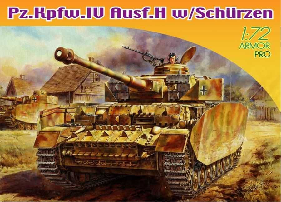 Model Kit tank 7497 - Sd.Kfz.IV Ausf.H (1:72) Dragon