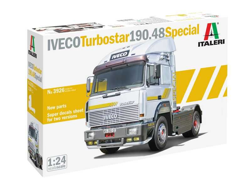 Model Kit truck 3926 - IVECO TURBOSTAR 190.48 SPECIAL (1:24) Italeri