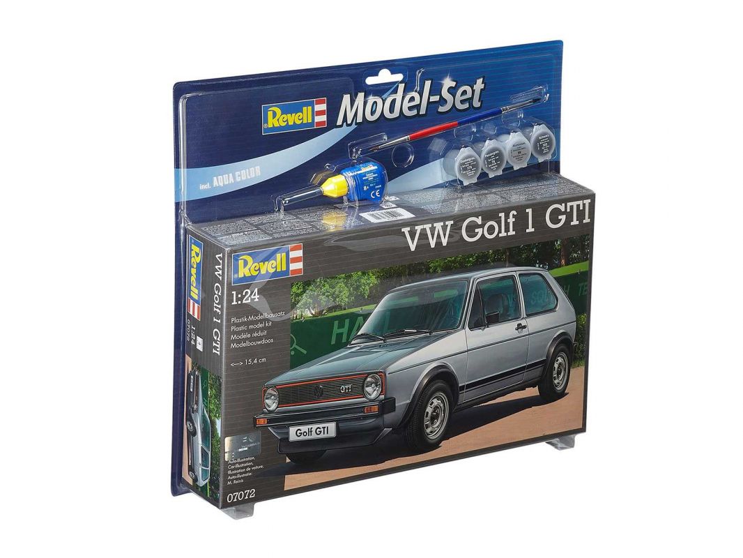 ModelSet auto 67072 - VW Golf 1 GTI (1:24) Revell