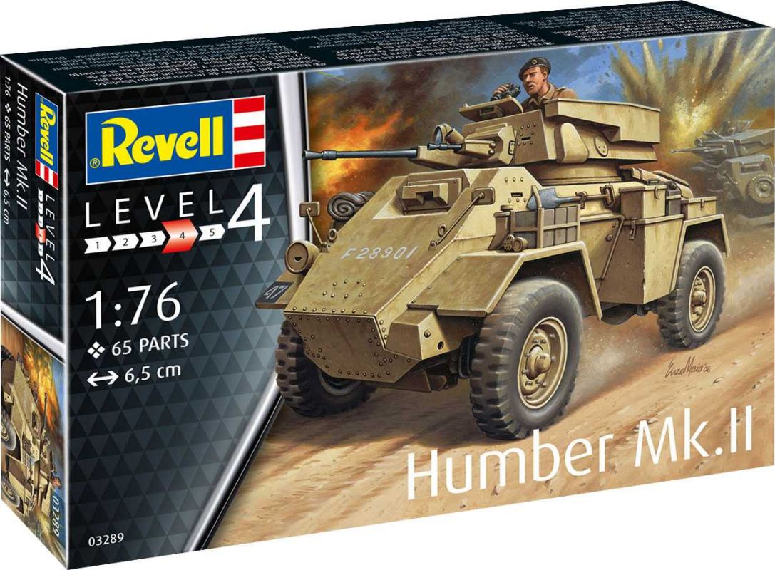 Plastic ModelKit military 03289 - Humber Mk.II (1:76) Revell