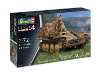 Plastic ModelKit military 03315 - Sturmpanzer 38(t) Grille Ausf. M (1:72)