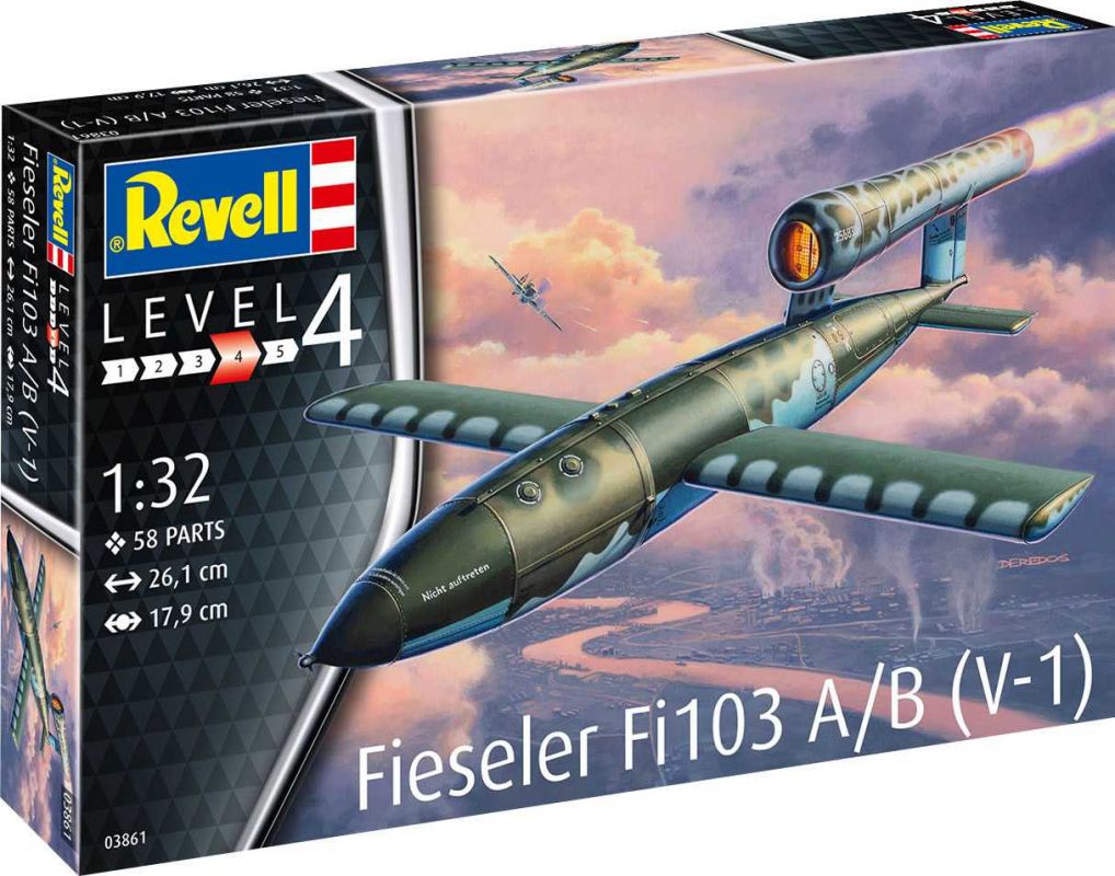 Plastic ModelKit raketa 03861 - Fieseler Fi103 A/B V-1 (1:32) Revell
