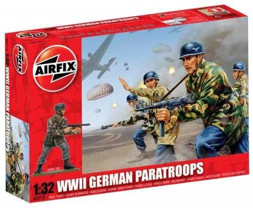 Classic Kit VINTAGE figurky A02712V - WWII German Paratroops (1:32) Airfix