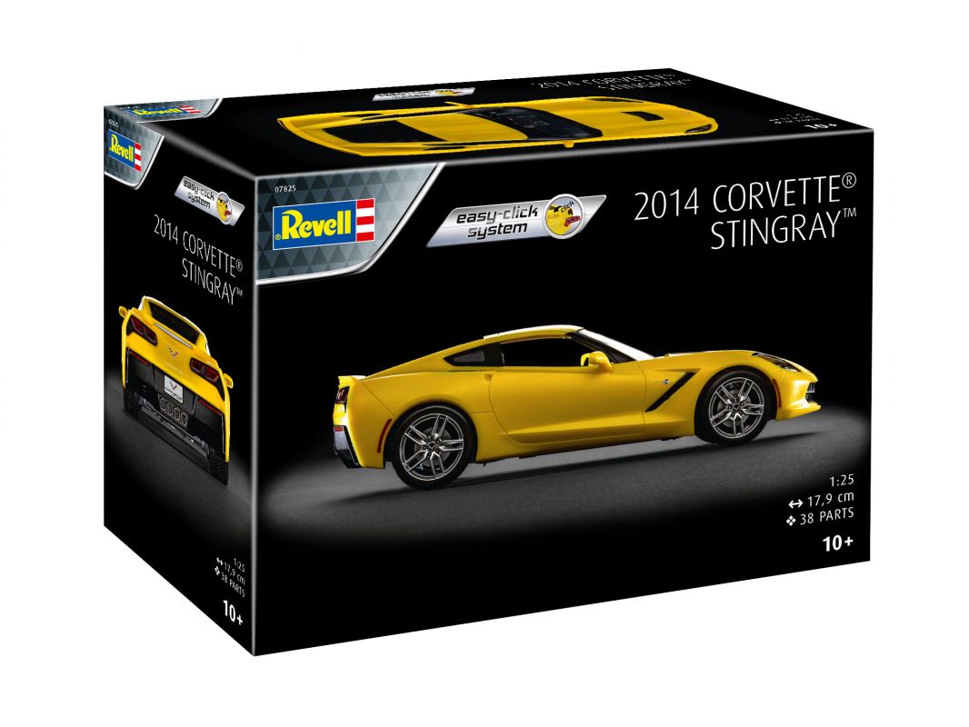 EasyClick auto 07825 - 2014 Corvette Stingray (1:25) Revell