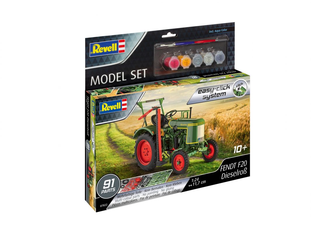 EasyClick ModelSet traktor 67822 - Fendt F20 Dieselroß (1:24) Revell