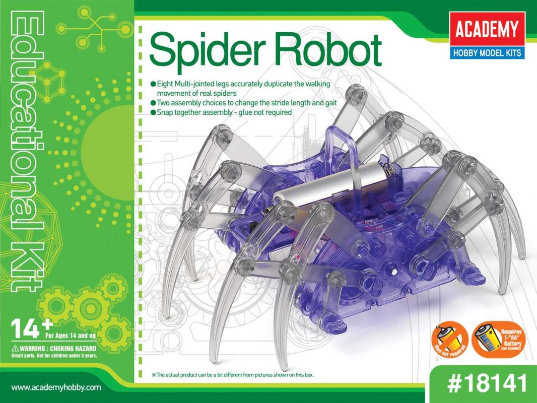 Educational Kit 18141 - SPIDER ROBOT Academy