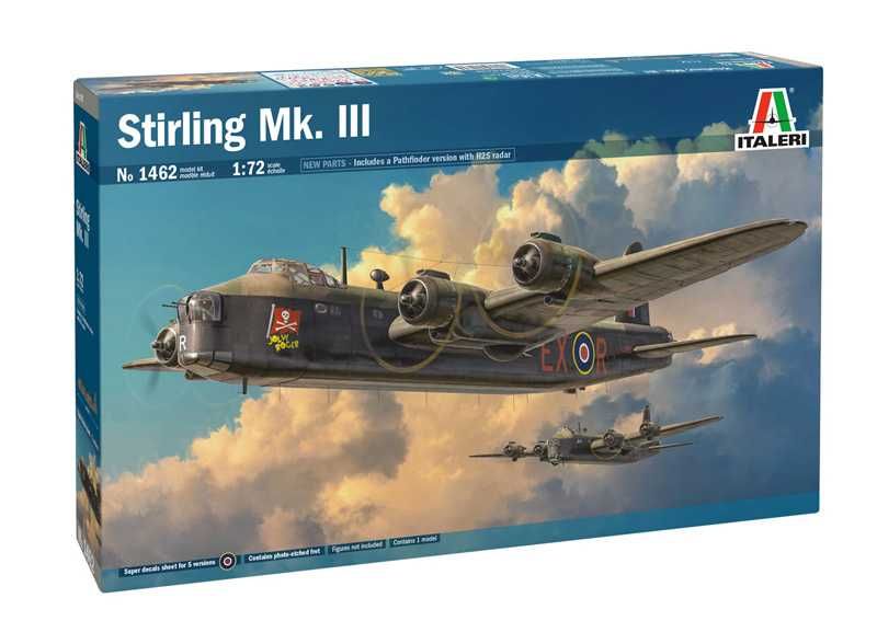 Model Kit letadlo 1462 - Stirling Mk.III (1:72) Italeri