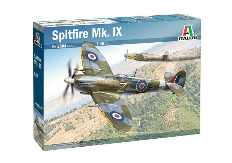 Model Kit letadlo 2804 - Spitfire MK.IX (1:48) Italeri