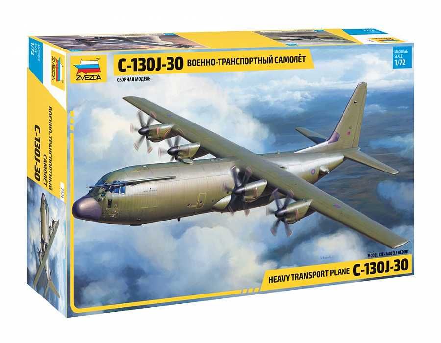 Model Kit letadlo 7324 - C-130 J-30 (1:72) Zvezda